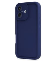 Newface Apple iPhone 16 Kılıf Viera Silikon - Lacivert