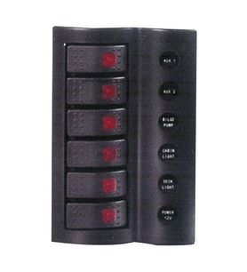 BFY 6'LI   SWITCH PANEL B.S  TEKNE, YAT VE KARAVAN