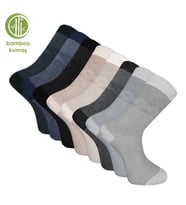Bambu Erkek Çorabı - Tumaniş - 8'li Set (17104)