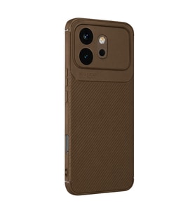 600 Auto Focus Karbon Kapak - Kahverengi
