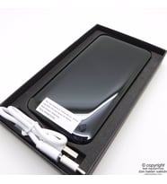 WG-410 Kişiye Özel Wireless Powerbank 8000mAh/3.7V Cam Görünüm LCD A+ Lithium Ion  İsme Özel Powerbank  Hediyelik Teknoloji Ürünü