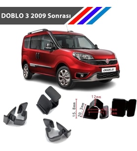Fiat Doblo 3 Kasa Kaput İzalatör Klipsi 2009 Sonrası M1298 25 Adet