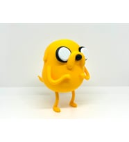 Jake the Dog Figürü - 3D Yazıcı Tasarım Adventure Time Biblosu - Köpek Jake Heykelcik