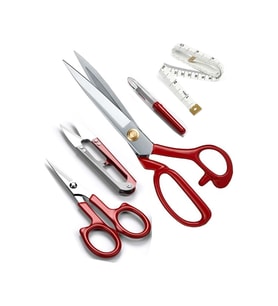 Hodbehod 9'' Numara Somunlu Kumaş Kesim Makası Set