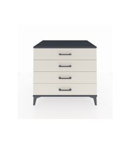 Kronos Şifonyer 4 Çekmeceli 88x59x80 Antrasit-Aytaşı