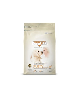 Bonacibo Puppy Tavuklu ve Balıklı Yavru Köpek Maması 3 kg (Kahverengi)