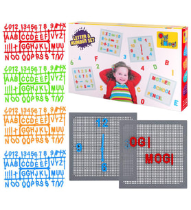 Ogi Mogi Toys Harf Ve Rakam Seti 220 Parça (Karışık)