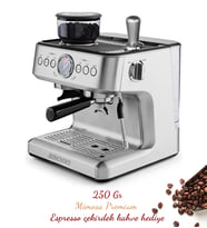 Konchero Serena 5023A pid Espesso Kahve Makinesi - 250 gr Mimosa Premium Espresso Çekirdek Kahve Hediye