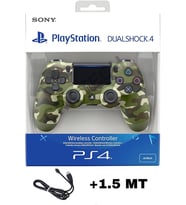 Playstation DualShock 4 Uyumlu V2 Yenilenmiş Ps4 Oyun Kolu Pc + Ps4 ( 1.5MT ŞARJ KABLOSU)