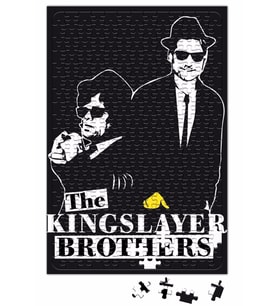 The Kingslayer Brothers Game of Thrones Supermen Puzzle