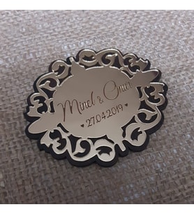 Söz-Nişan-Nikah-Kına-Bebek Hediyelik Pleksi Magnet