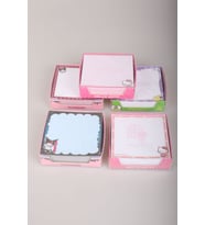 DEKOMUS İLE LİSANSLI YENİ SEZON BEST FRIENDS KUROMI,HELLO KITTY,CINNAMOROLL 2'Lİ KÜP NOTLUK