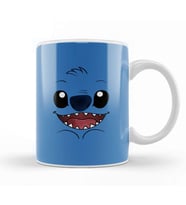 Cute Stitch Kupa Bardak Porselen