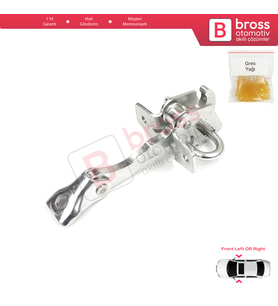 VW Fox 5Z1 5Z3 5Z4 2003-2015 3/5 Kapı Hatchback 5Z3837249 İçin Ön Sağ veya Sol Kapı Gergisi