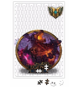 Nasus LoL League Of Legends Puzzle 240 Parça Yapboz