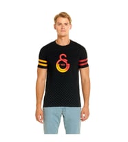 Galatasaray Orijinal Siyah Logo T-Shirt 