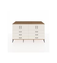 Kronos Konsol 2 Raflı 6 Çekmeceli 4 Kapaklı 176x59x99 Çam-Aytaşı