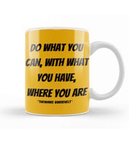 Theodore Roosevelt Quotes Gifts Vintage Retro Rainbow Style Kupa Bardak Porselen