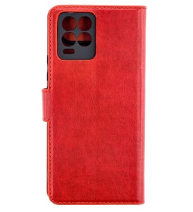 Realme 8 Pro Kılıf Trend S Plus Kapaklı Kılıf - Kırmızı