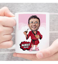Kişiye Özel Şanzelize Karikatürlü Kupa Bardak