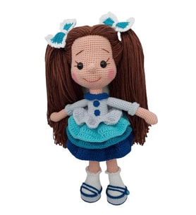 Şebnem Bebek Amigurumi Organik Oyuncak