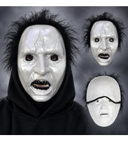 Siyah Saçlı Michael Myers Plastik Karakter Maskesi