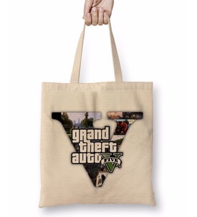 Grand Theft Auto Gta 01 Bez Çanta Uzun Saplı