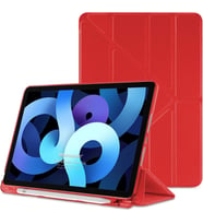 Apple iPad Air 13 2025 Kılıf (A3268-A3269) Origami Pencil Kırmızı [iPad Air 13 2025 ile Uyumlu Kılıf - Kırmızı]