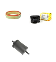 Bosch Filtre Bakım Seti Renault Symbol II 1.4 Benzinli 2008-2012 Hava + Yağ f. + Yakıt Filtre Bosch
