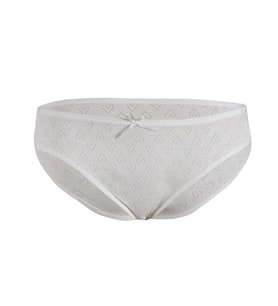 Yıldız 3577 Ekru Kalpli Kadın Bikini Külot