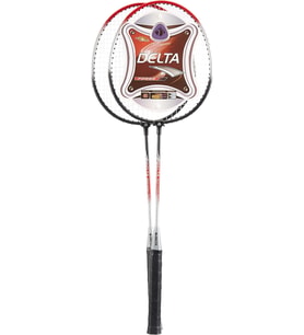 Ds 902 Çantalı Çiftli Badminton Seti , Unisex, Kırmızı, Tek Beden