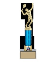 ODAK KUPA - Figürlü Kupalar - Tenis Erkek Figürlü Kupalar FG-005 A - 33 cm