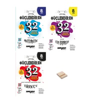LGS 8. Sınıf Güçlendiren Matematik Fen Bilimleri ve Türkçe 3lü Haftalık Denemeleri