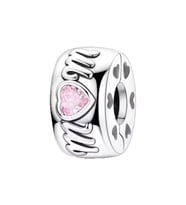 Mom Yazılı Klips Charm