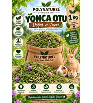 Polynaturel Doğal Yonca Otu 1000 Gr – Tavşan, Hamster, Guinea Pig ve Kemirgenler İçin Kuru Yonca Yemi