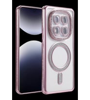 Pilelistore   Xiaomi Redmi Note 14 Pro 5G Joke Simli Magneticsafe Kılıf - Pembe