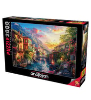 Anatolian Puzzle 2000 Parça Akdeniz Kasabası 3969