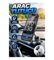 Katlanabilir Manyetik Araç Telefon Tutucu – 360 Derece Döner Stand