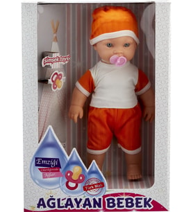 Emzikli Ağlayan Konuşan Kel Et Bebek