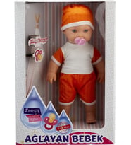 Emzikli Ağlayan Konuşan Kel Et Bebek