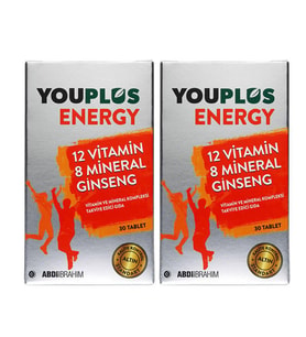 Youplus Energy Vitamin ve Mineral Kompleksi 2 x 30 Tablet