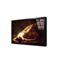 Nude Known As Hector Çerçeveli Cam Tablo