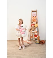 Uyku Arkadaşım Yumuşak Yastık Peluş Ayıcık 65 Cm,