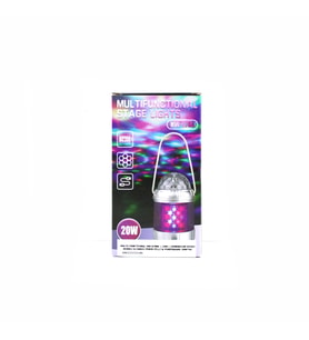 MULTI-FUNCTIONAL 3IN1 DÖNEBİLEN DİSKO RENKLİ - FANUS FENER PİLLİ - POWERBANK 20W HW-978W (5680)