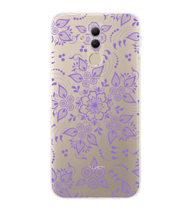 Huawei Mate 20 Lite  Kamera korumalı Kapak Nostalji Desen Tasarımlı  Şeffaf Kılıf