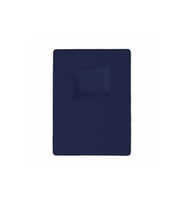 %100 Pamuklu Bebek Aparalı Çarşaf 115x150 + Bebek Yastık Kılıfı 35x45