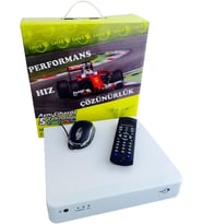 LR-DVR4AHDT 4 Kanal Hibrit IP AHD TVI CVI 960H DVR Kayıt Cihazı