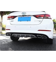 Hyundai Elantra Difüzör 2016-2017-2018 Arka Tampon Plastik Düz