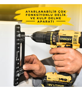 Ayarlanabilir Çok Fonksiyonlu Kulp Ve Delik Delme Aparatı