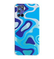 PrintiFy Oppo A92 Uyumlu Kamera Korumalı Renkli Desen Tasarımlı Şeffaf Silikon Kılıf